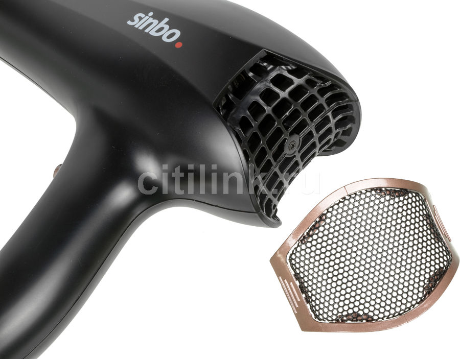 Характеристики Фен Sinbo SHD 7037, 2200Вт, черный (932247) смотреть в ...