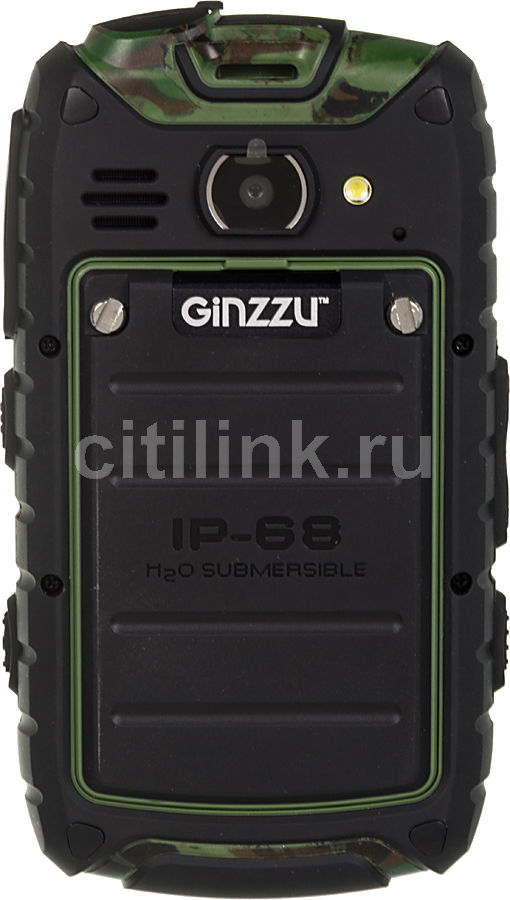 Характеристики Смартфон Ginzzu RS61D Ultimate зеленый (956170) смотреть ...