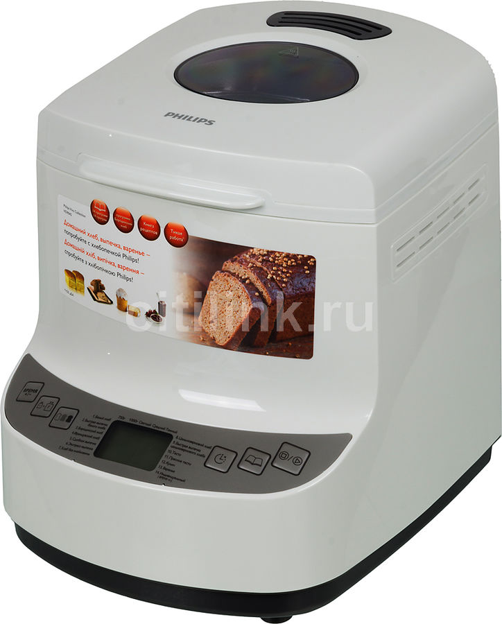 Характеристики Хлебопечь Philips HD9045/30, белый (968312) смотреть в ...