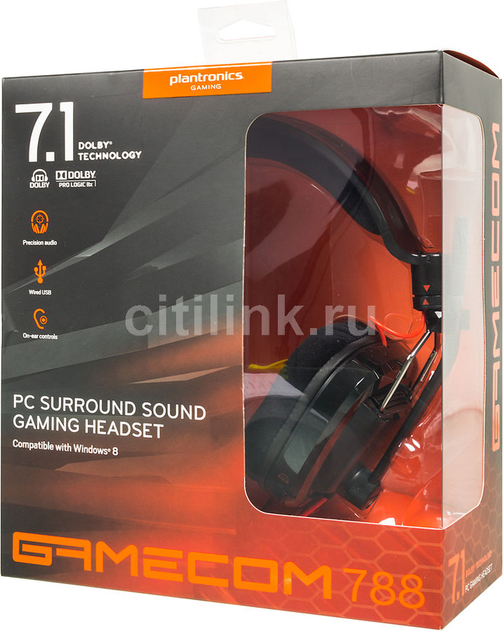 Plantronics gamecom 788 usb pc/gaming headset