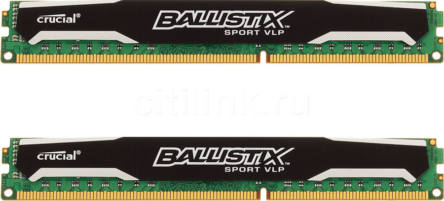 Характеристики Оперативная память Crucial Ballistix Sport VLP ...