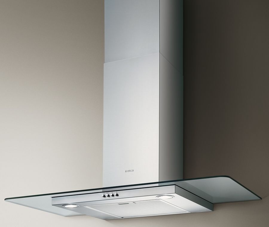 Услуги на вытяжка каминная Elica Flat Glass Plus IX/A/90 (985735) в ...
