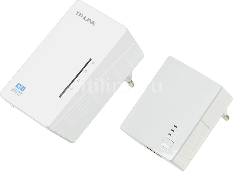 Характеристики Сетевой адаптер Powerline TP-LINK TL-WPA4220 KIT Fast ...